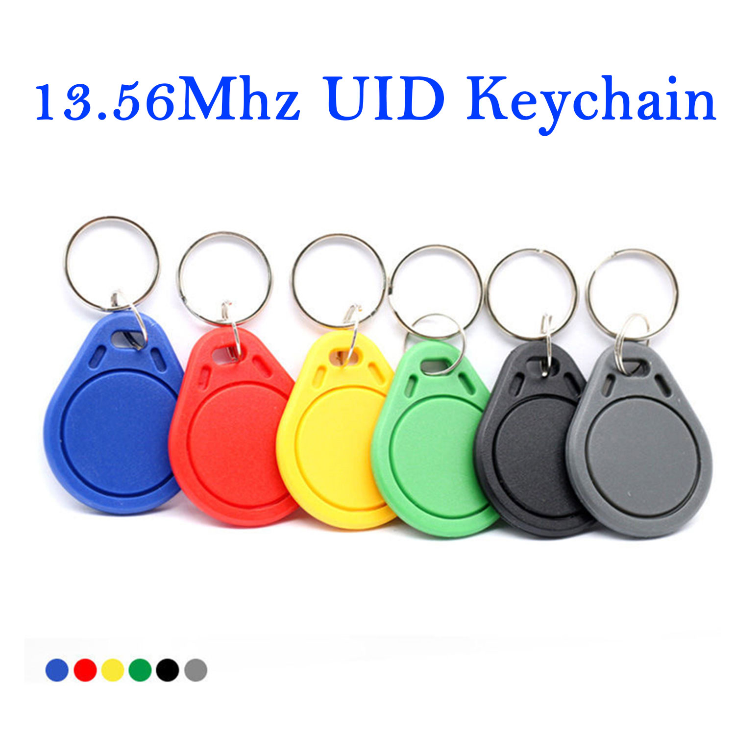Smart Ring Nfc Pay - UID 書き換え可能キーホルダー RFID スマートチップクローントークン 13.56Mhz IC