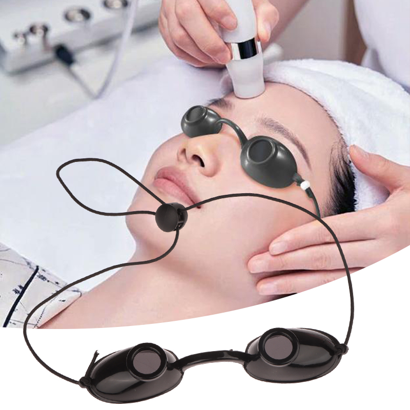 Light Therapy Glasses - 耐久性のあるシリコーン美容ゴーグル目の保護レーザー保護メガネ眼鏡光子美容赤色光治療装置