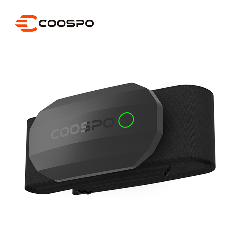 Breath Rate Monitor - 心拍数センサーCOOSPO-H808S,デュアルモード,ANT,チェストストラップ付きBluetooth,Wahoo Garmin Zwift用サイクリングコンピューター,スポーツモニター