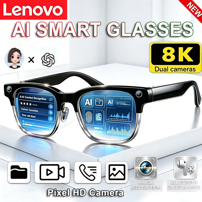 レノボ 8K HD AIスマートグラス AI翻訳 ハンズフリ - Smart Glasses Lens のレビューと価格
