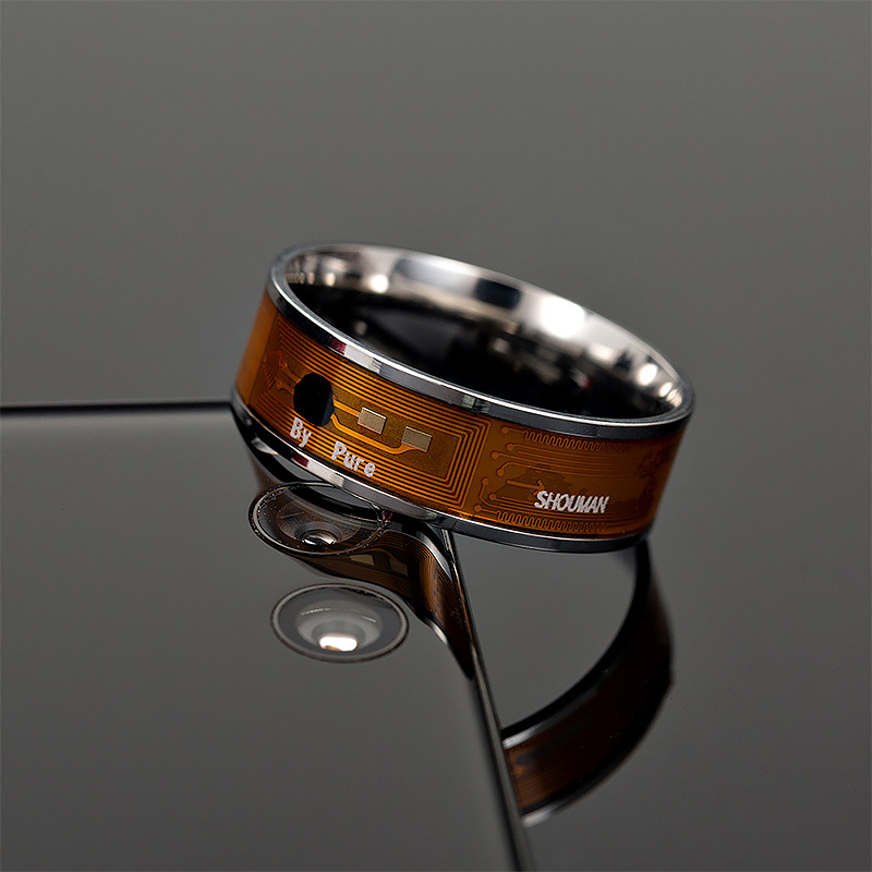 ステンレス鋼のユニセックス多機能リング,nfcスマートチップ - Smart Ring Nfc Pay のレビューと価格