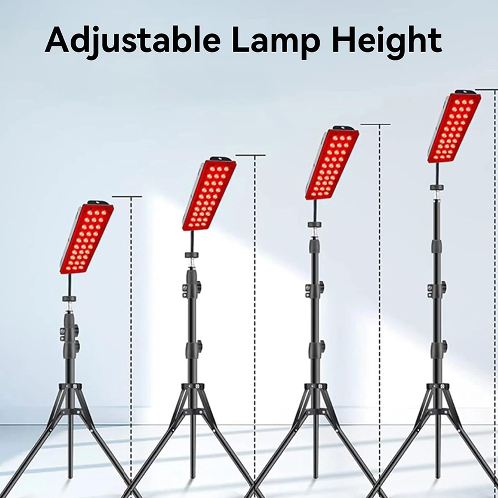 赤色光療法ランプ LED 赤外線 660nm & 850nm - Galvanic Skin Sensor のレビューと価格
