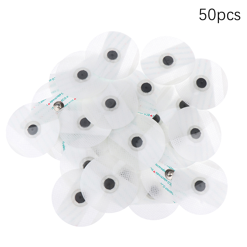 50 ピース/バッグ電極パッチ医療使い捨て ECG EKG  - Ecg Patch Monitor のレビューと価格