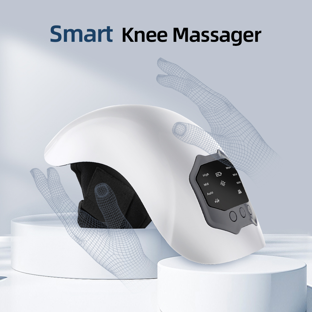 ワイヤレススマート膝マッサージ器 赤色光加熱療法 エアバッグ - Smart Knee Wrap のレビューと価格