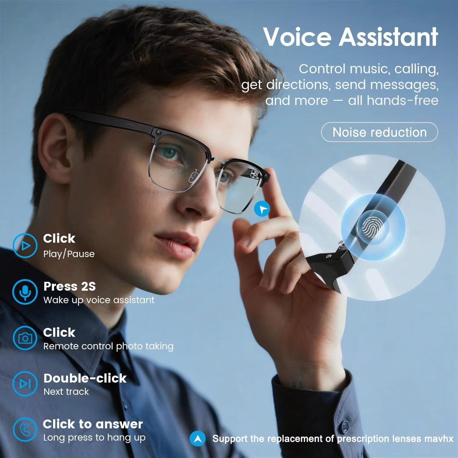 2026年新型 800万画素カメラ搭載スマートグラス メンズ - Smart Glasses Lens のレビューと価格
